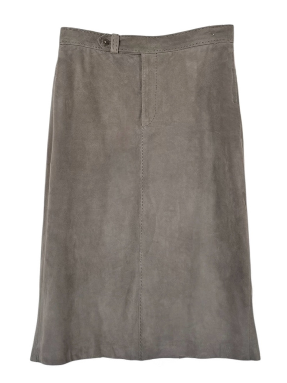 Ralph Lauren Purple Label 100% Suede Skirt